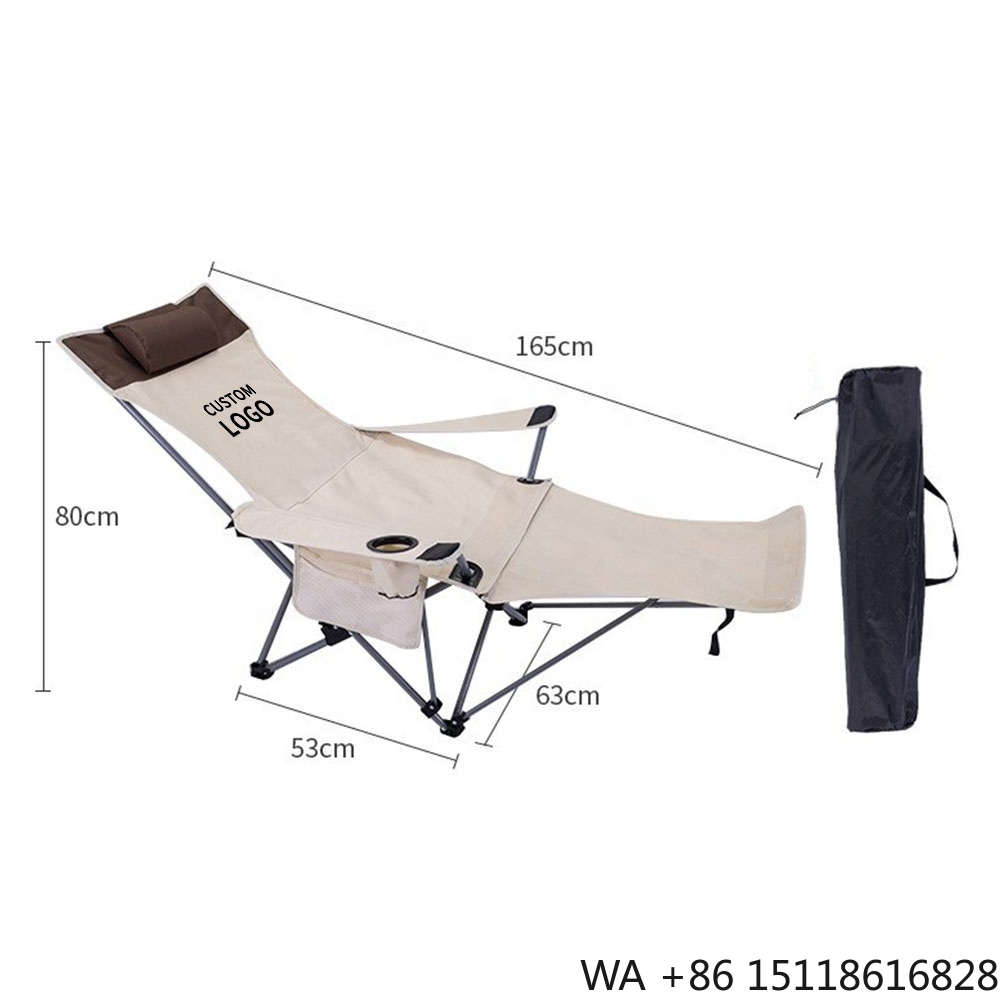 Outdoor Furniture For Patio - Sedia Pieghevole Portatile Reclinabile Leggera e