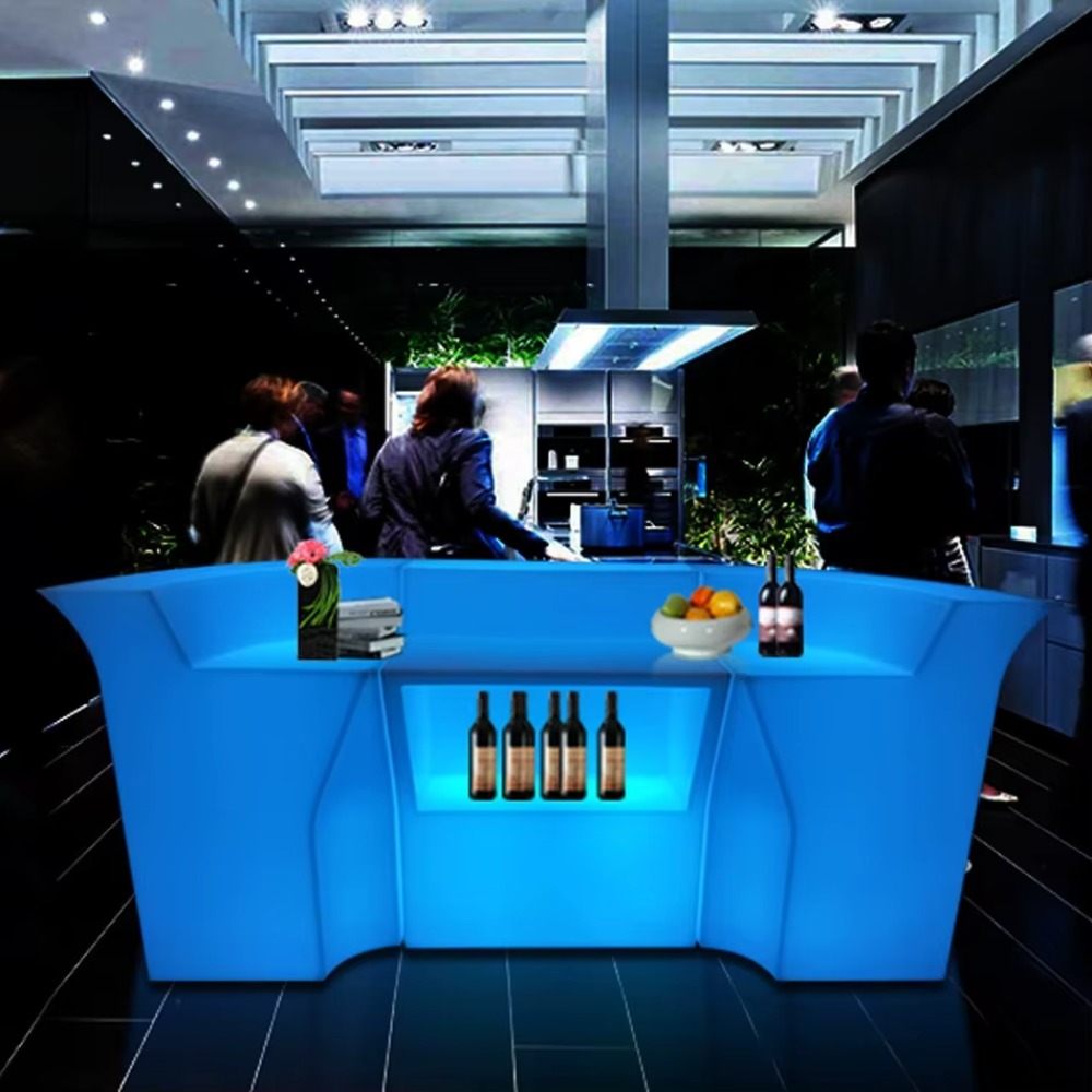 Outdoor Furniture Rental For Party - Tavolo da Bar Illuminato a LED